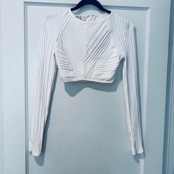 House of London Body-con L/S crop top - Picture 1 of 1